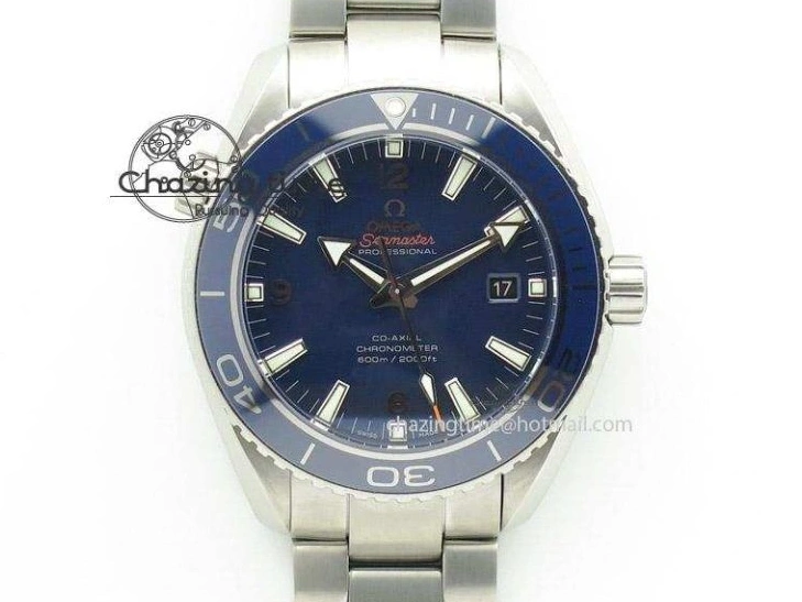 0422 Ladies’ De Ville Trésor Diamond Blue Dial Blue Fabric Watch OXF 1:1 Best Edition Swiss Quartz Upgraded 7892